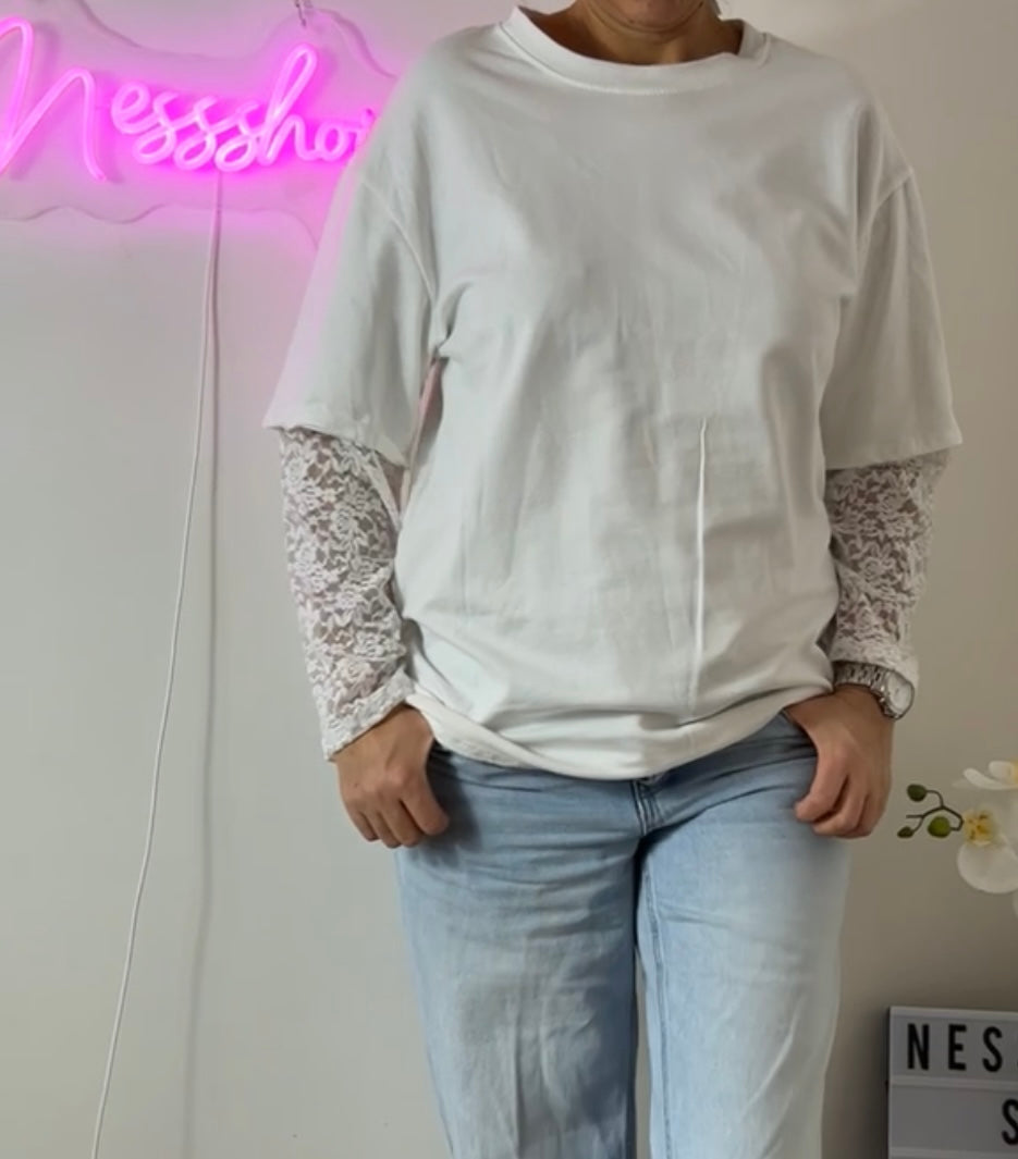 T-Shirt dentelle