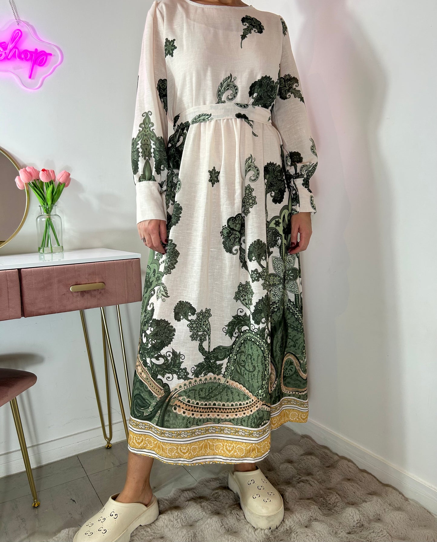 Robe longue Lila