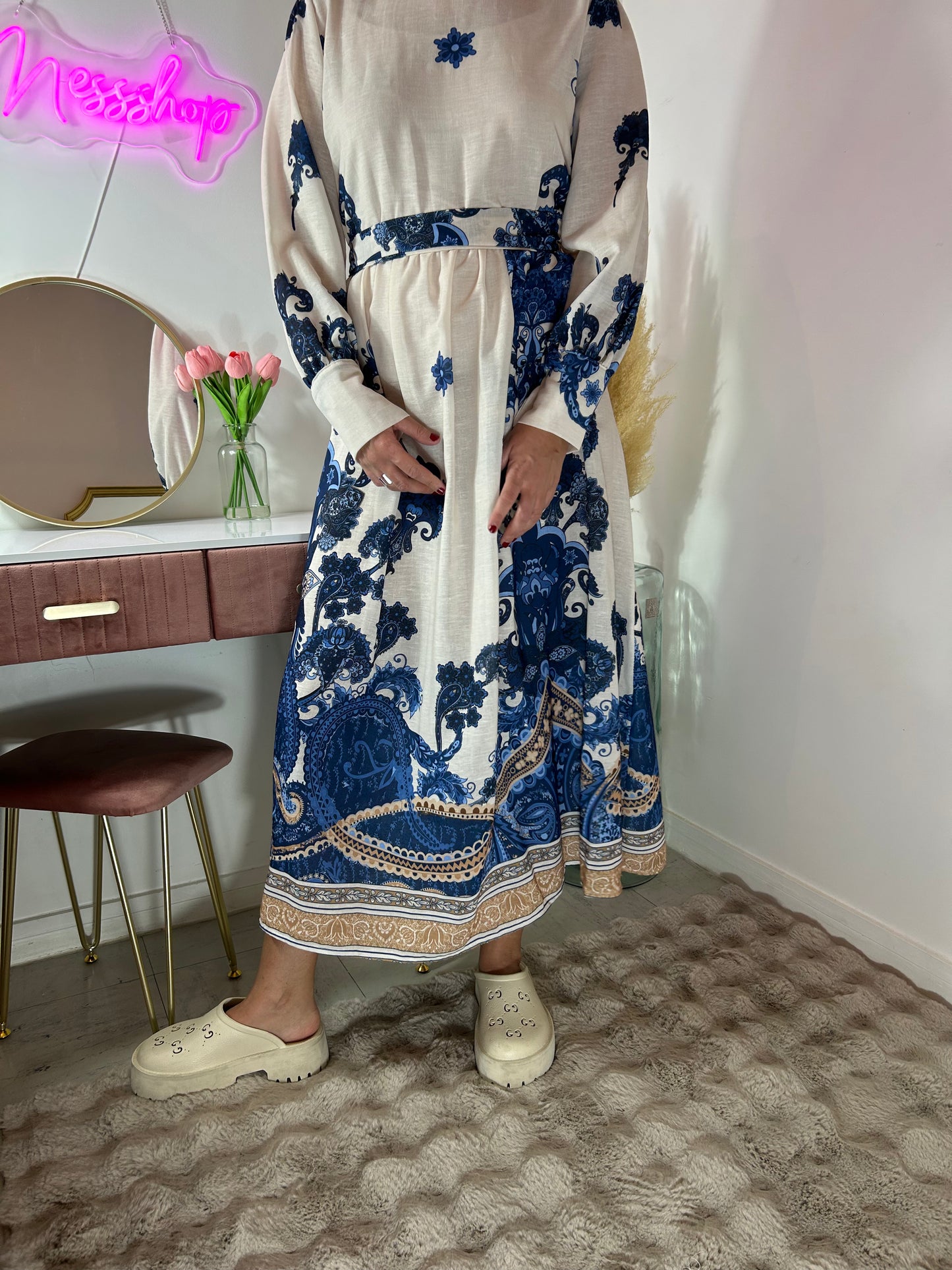 Robe longue Lila