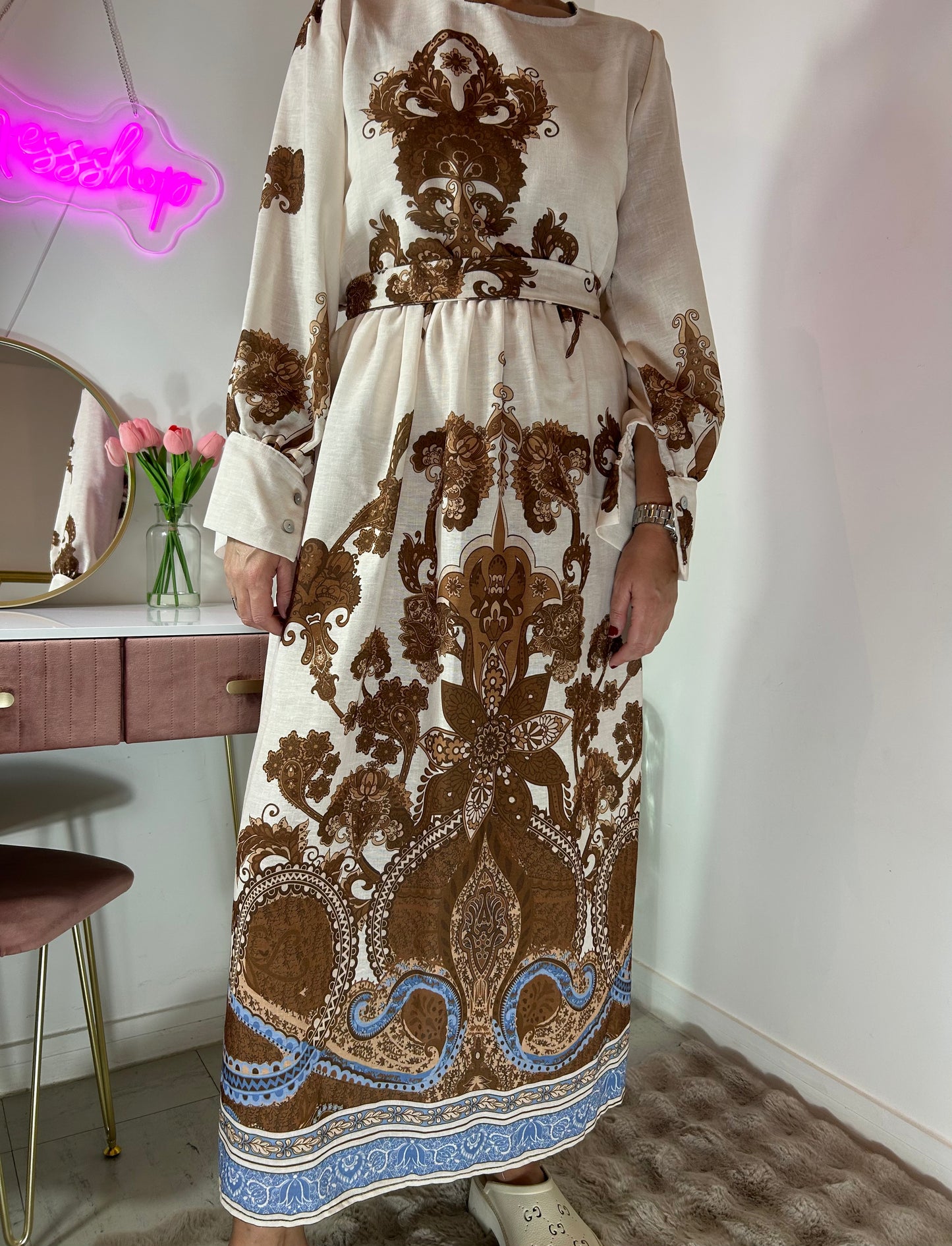 Robe longue Lila