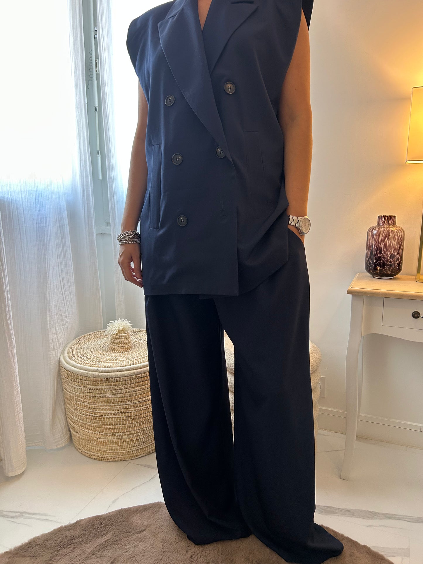 Ensemble tailleur Rose