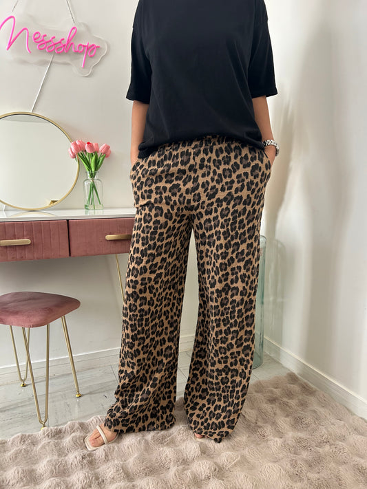 Pantalon leopard