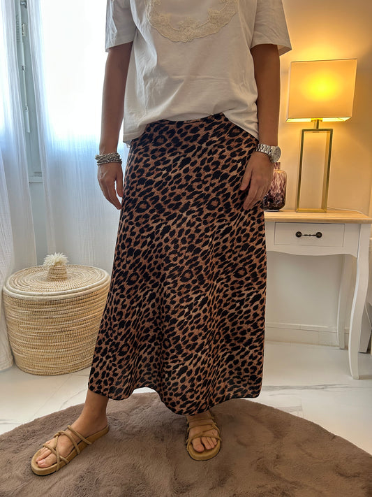 Jupe Leopard