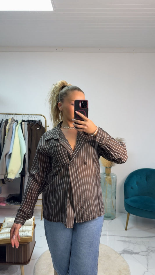 Chemise asymétrique