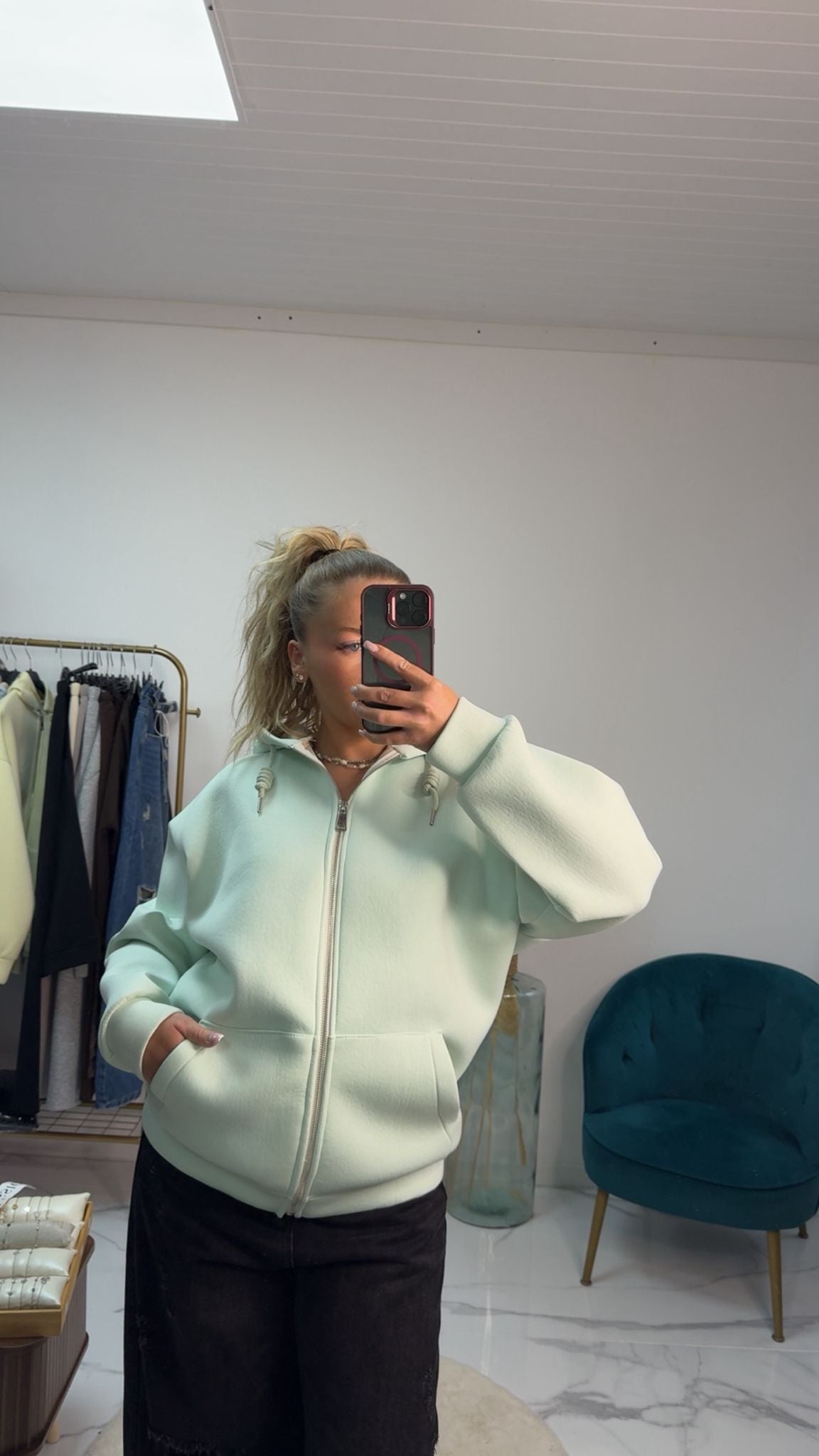 Sweet à capuche