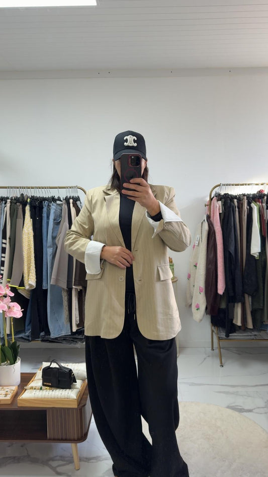 Blazer rayé