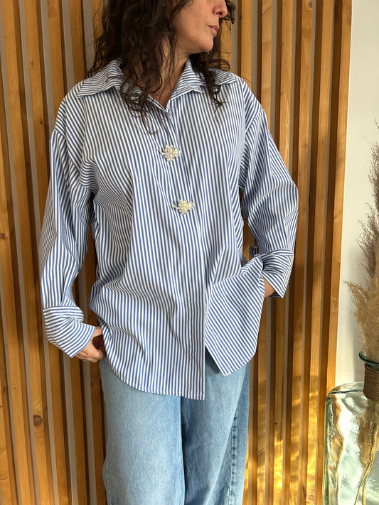 Chemise Clara a rayures