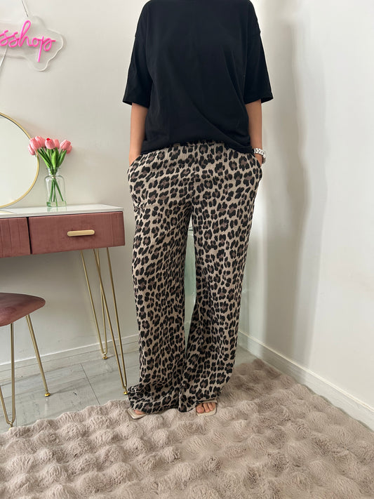 Pantalon leopard
