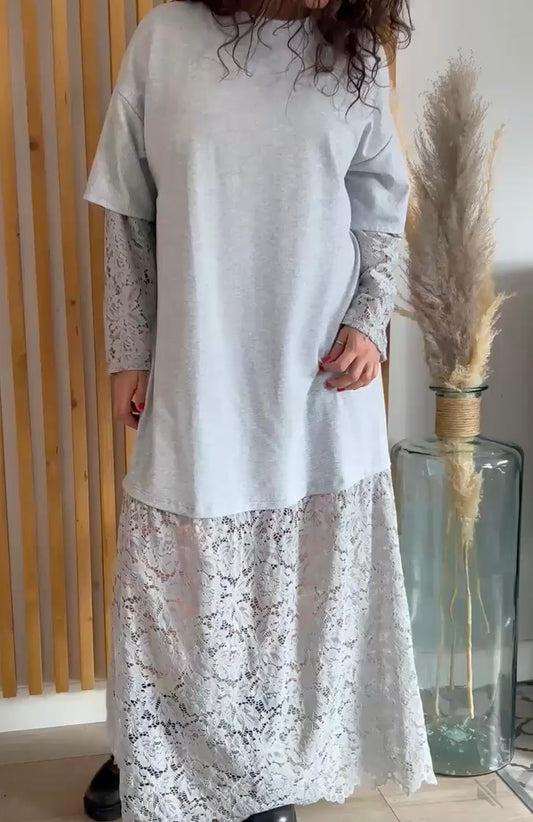 Robe dentelle